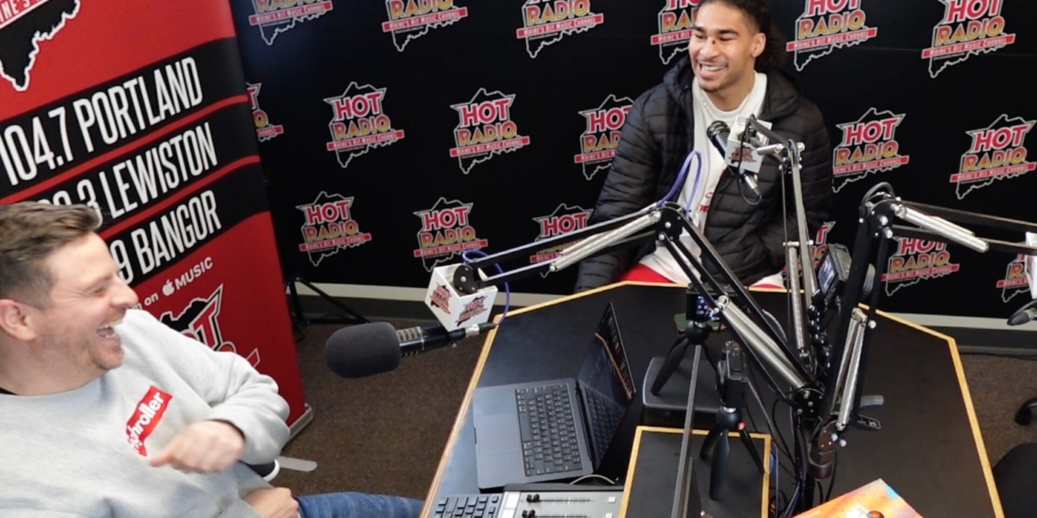 Ahead of the Maine Celtics 3-game Home Stint, Kameron Warrens stopped by the Maine Made Studios